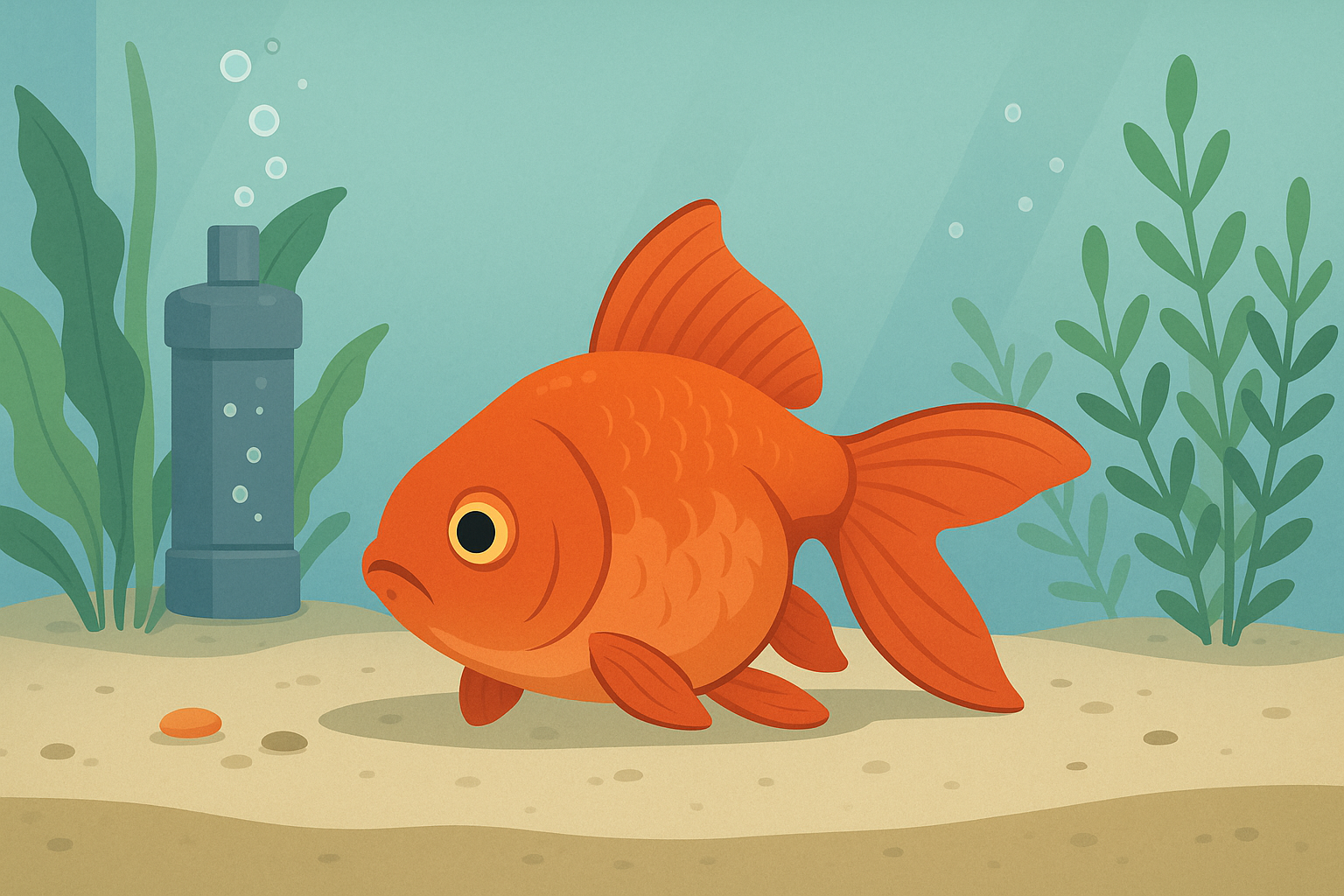 Perché Il Pesce Rosso Resta Fermo Sul Fondo?