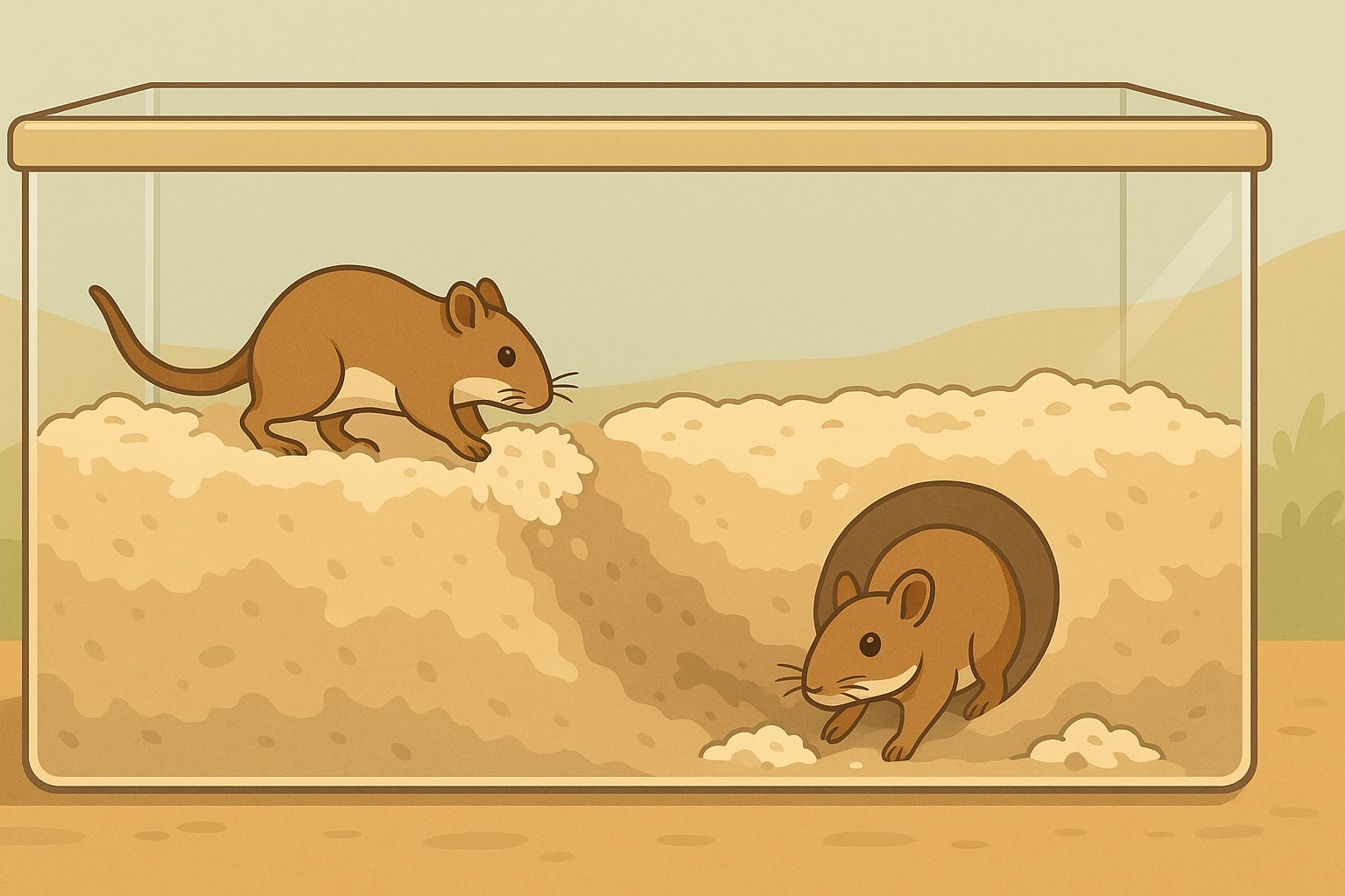 Come Costruire Un Habitat Ideale Per Gerbilli