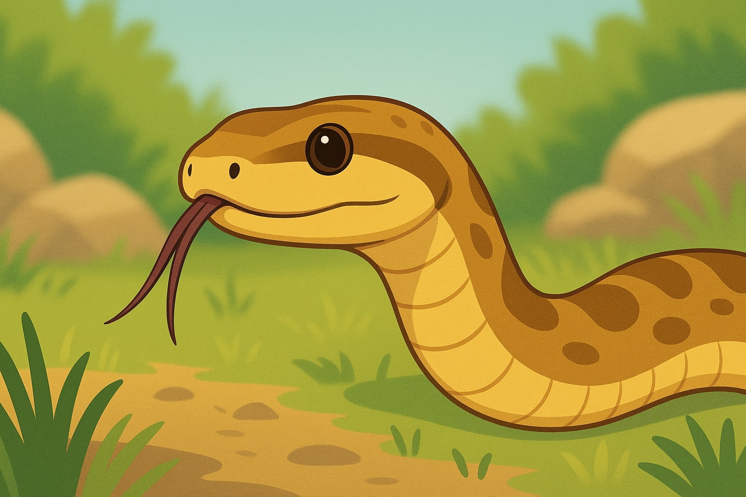 Il Serpente Sente Gli Odori?