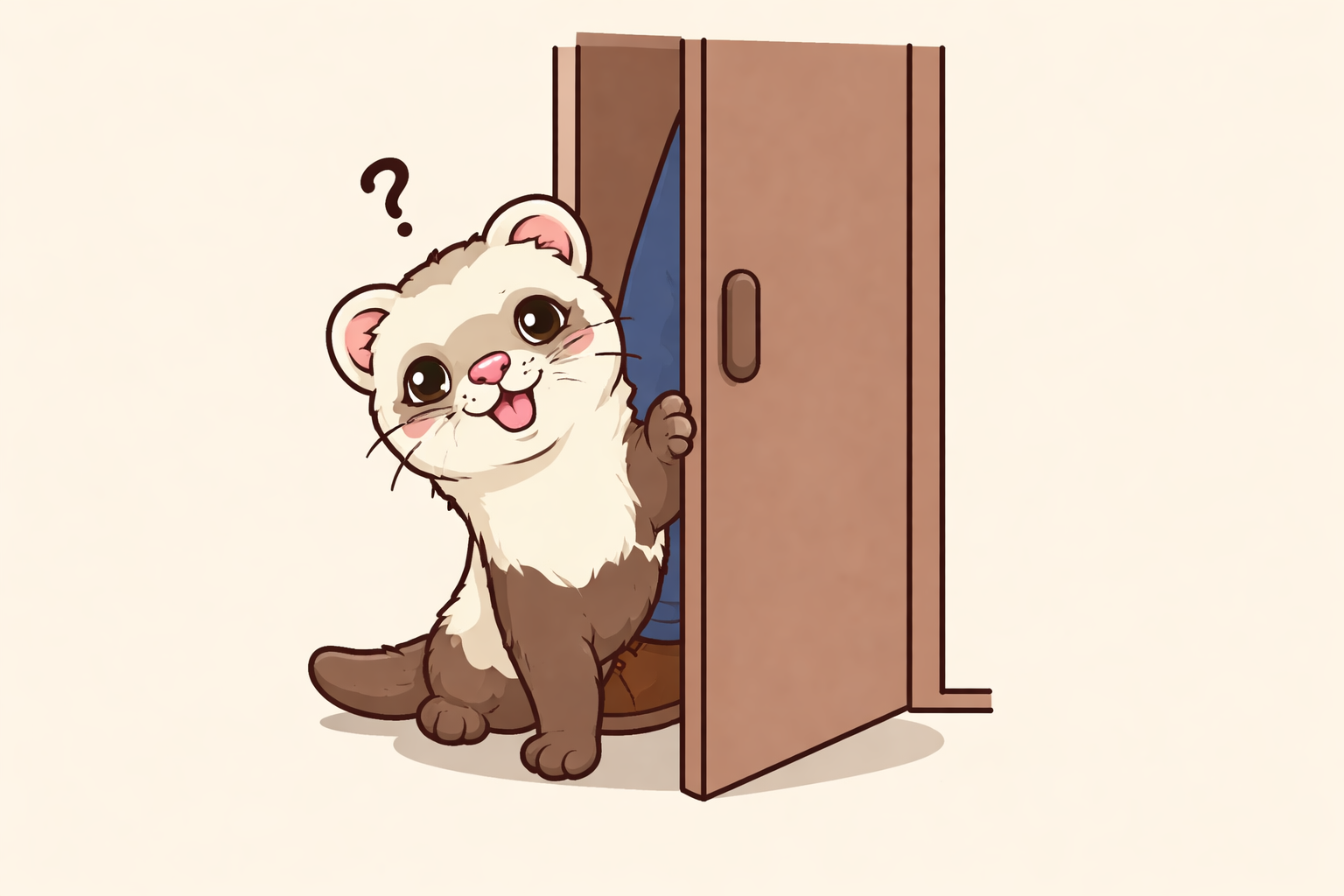 Il Furetto Gioca A Nascondino?