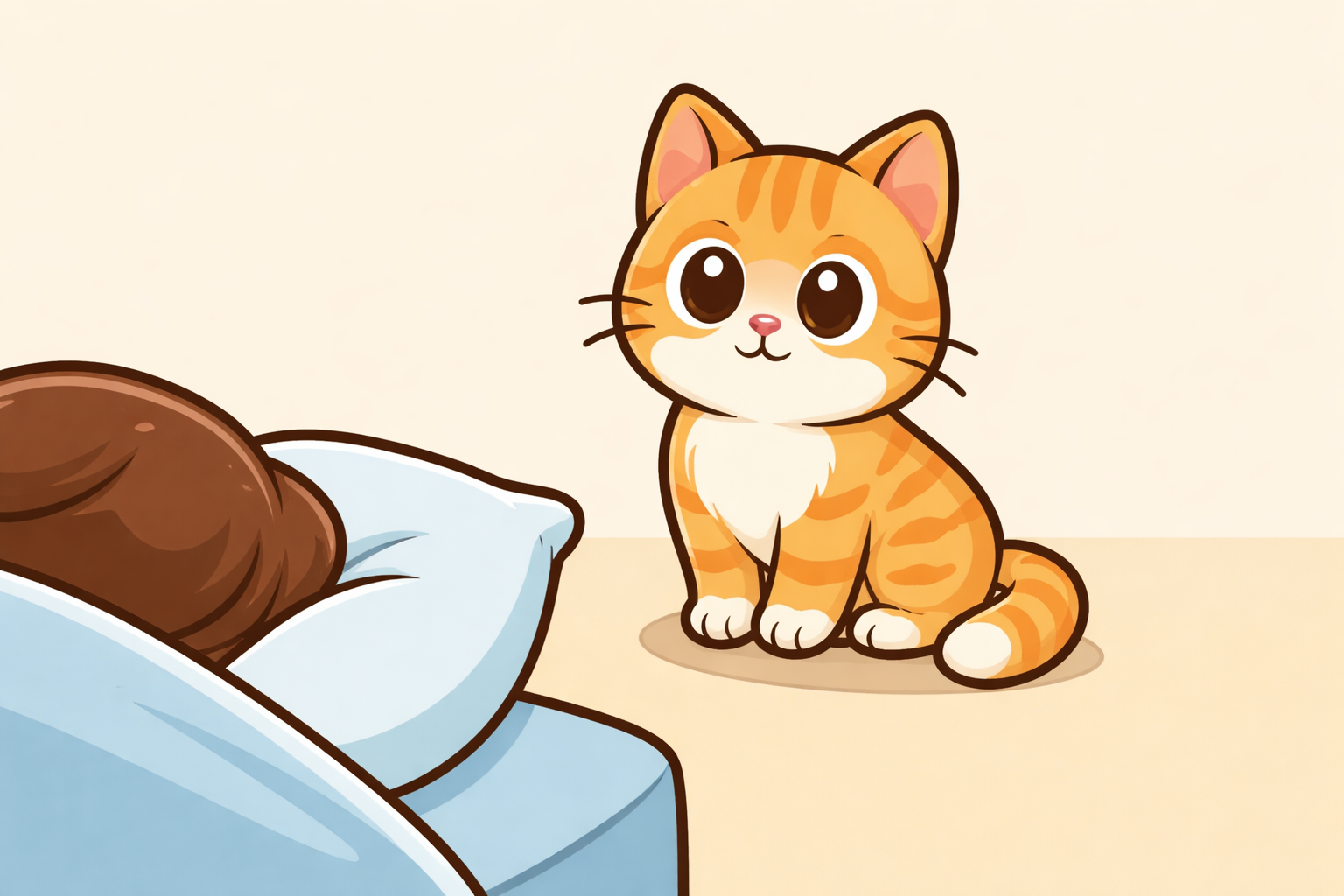 Perché Il Gatto Ti Guarda Dormire?